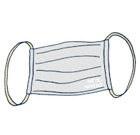 srasonocomfywear mask mascara face mask srasono Sticker
