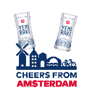 Party Friends Sticker by yenirakiglobal