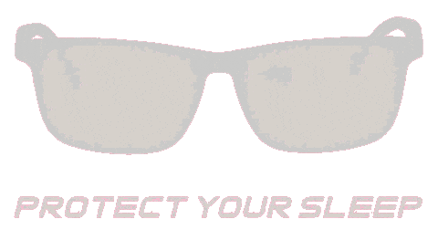 Blueblockers Sticker by Red Light Rising