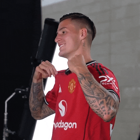 Goal Shirt GIF by Manchester United