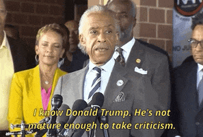 news donald trump al sharpton GIF