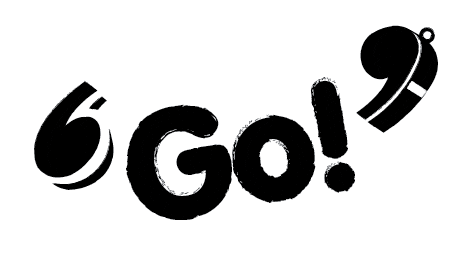 Art Go Sticker by Sam Omo