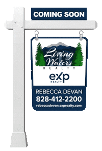 LivingWatersByExpRealty real estate realtor sign realty Sticker