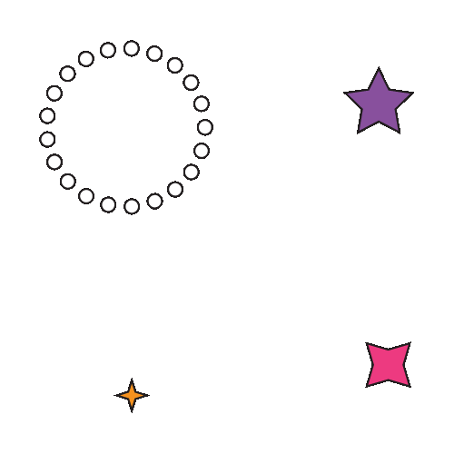 Star Sticker by Draw! Pilgrim