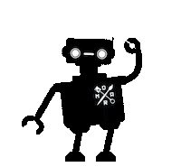 Robot Sticker