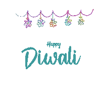 favthings flowers greetings diwali happy diwali Sticker