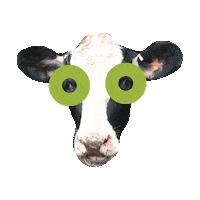 mucca shake burger smash burguer Sticker