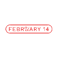 In Love February Sticker