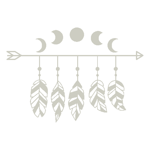 sacredvortex giphyupload moon boho cycle Sticker