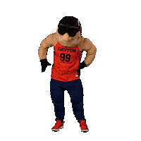 March Madness Rudy Sticker by University of Dayton