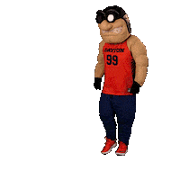 March Madness Rudy Sticker by University of Dayton
