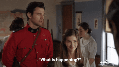 What Is Happening When Calls The Heart GIF by Hallmark Channel