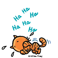 Dav Pilkey Lol Sticker by Scholastic