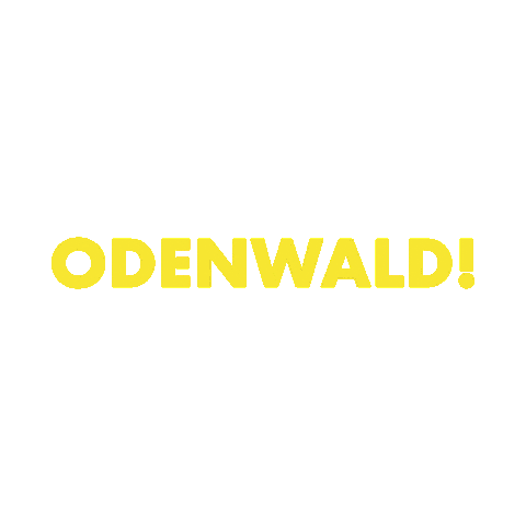 Odenwald Wetterau Sticker by Peter Kunz