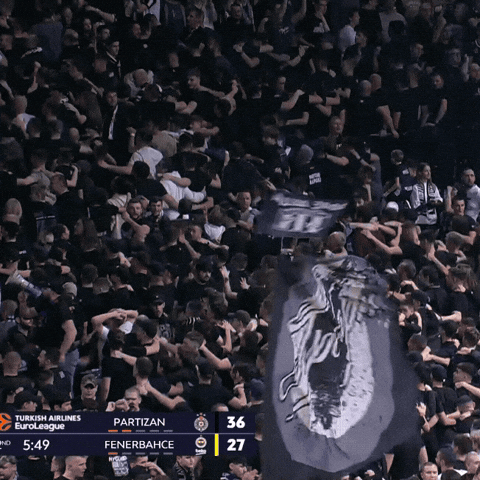 Grobari Gravediggers GIF by Basketball Club Partizan
