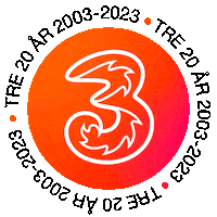 Loop Sticker by Tre Sverige