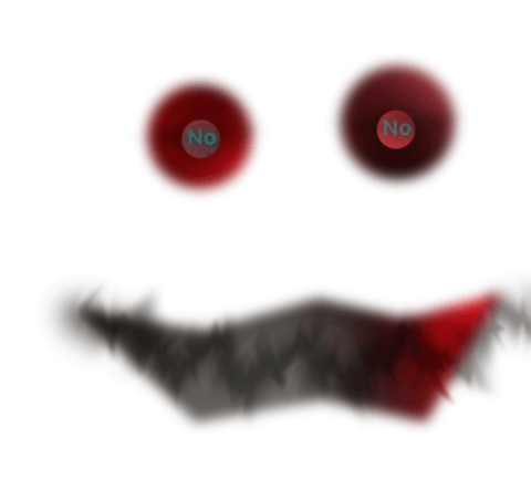 horror smile GIF
