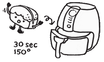 toss_id food coffee yummy tasty Sticker