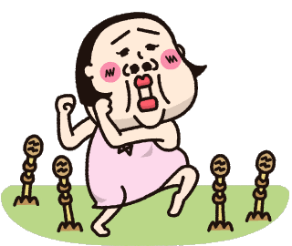 Spring Auntie Sticker