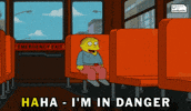 Simpsons Danger GIF by Pixel Bandits