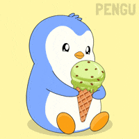 Ice Cream Summer GIF by Pudgy Penguins