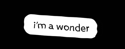 wonderflaw giphygifmaker me wonder praise GIF