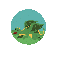 LioxFoundation dragon apollo question mark liox foundation Sticker