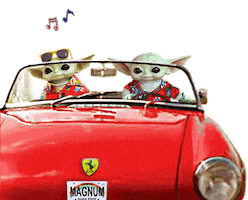 Driving Star Wars Sticker