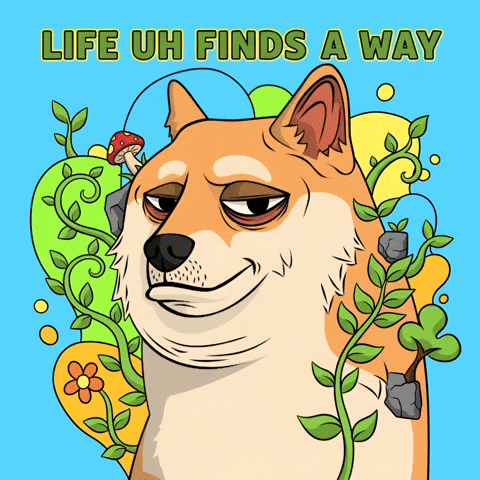 Shiba Inu Illustration GIF by Doge Pound