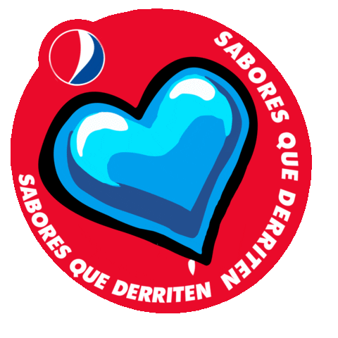 PepsiColombia giphyupload happy heart drink Sticker