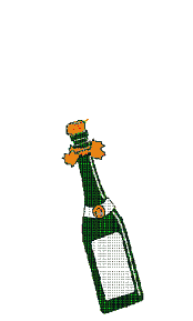 champagne STICKER