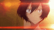otaku blush GIF