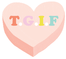 Friday Love Sticker by Megan McNulty