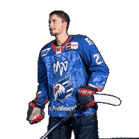 Yannick Proske Sticker by Adler Mannheim