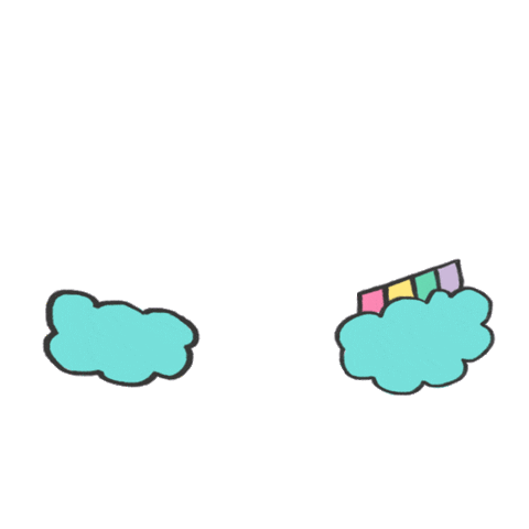 Rainbow Kids Sticker by Ana Luciano