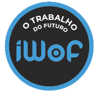 Iwof iwof iwofer iwof br trabalho do futuro Sticker
