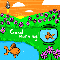 Happy Good Morning GIF by Stoner Stick People