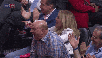 Yelling Steve Ballmer GIF by LA Clippers