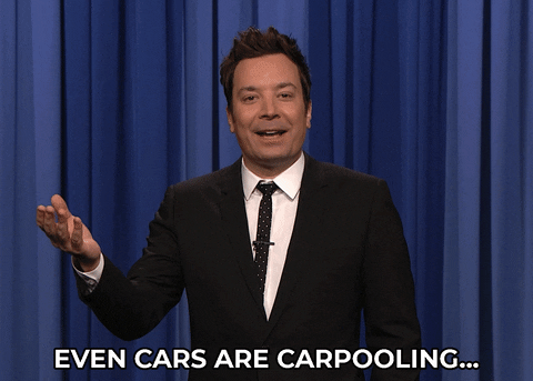 Carpooling Jimmy Fallon GIF by The Tonight Show Starring Jimmy Fallon