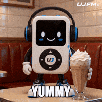 Happy Whipped Cream GIF by UJFM