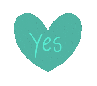 Azul Yes Sticker