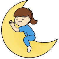 Good Night Sticker