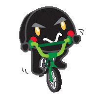 Climate Change Bicycle Sticker by CarbonCare InnoLab