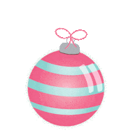 Pink Ornaments Sticker