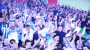 cheering football fans GIF by Wigan Athletic