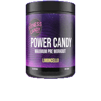 TheFitnessCandyCompany fitness limoncello powercandy fitnesscandy Sticker