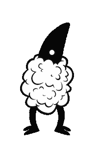 Inopiatown happy nice animal bird Sticker