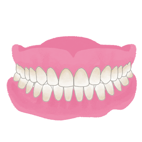 Denture Sticker