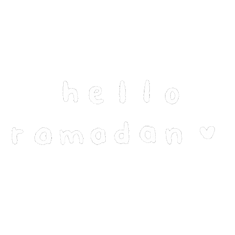 Heart Typography Sticker