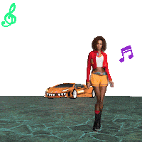Game Time Dance Sticker by Robodrone